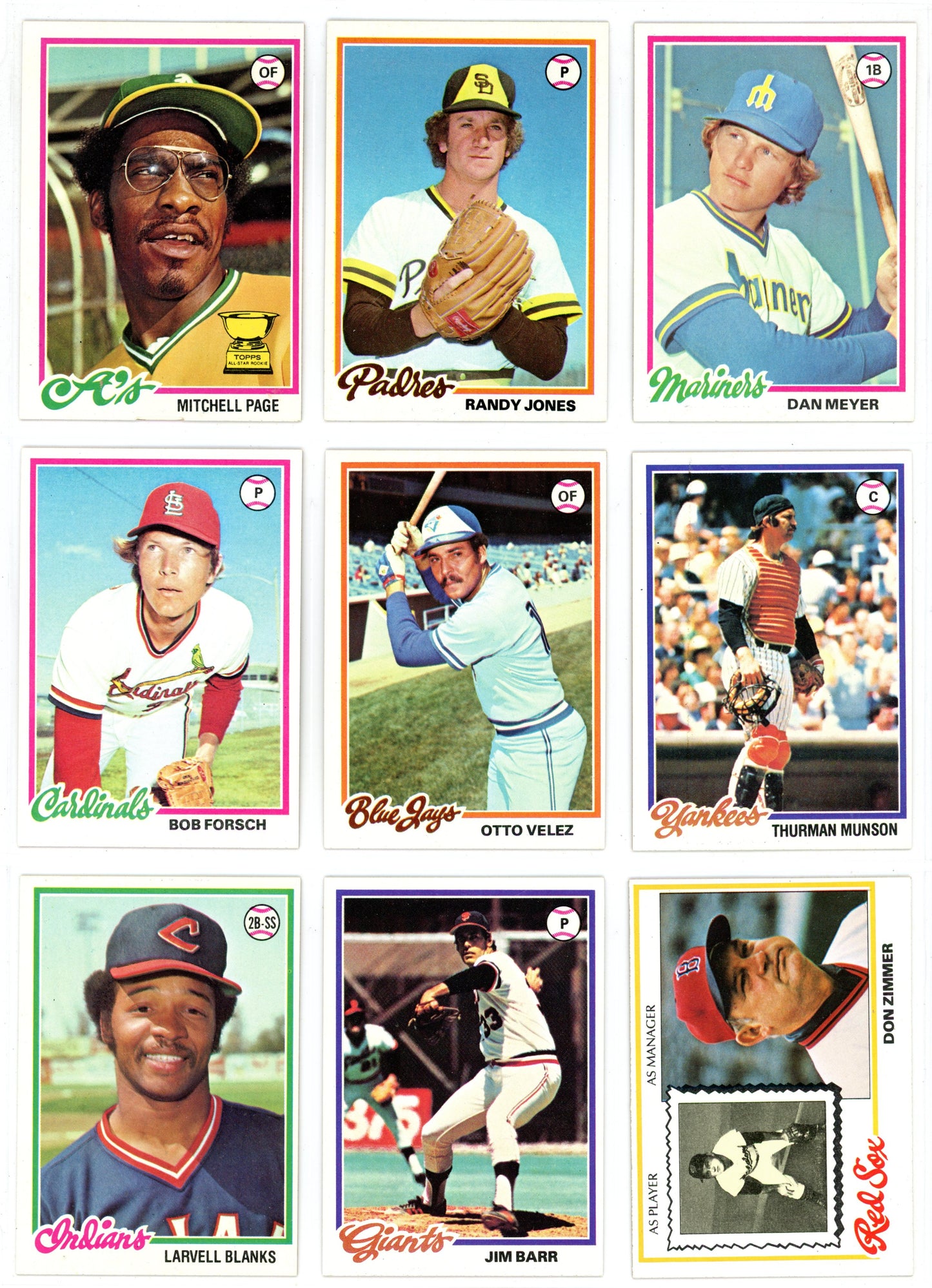 1978 Topps Baseball Card Complete Set (726 Cards) Eddie Murray Rookie Looks Incredible!