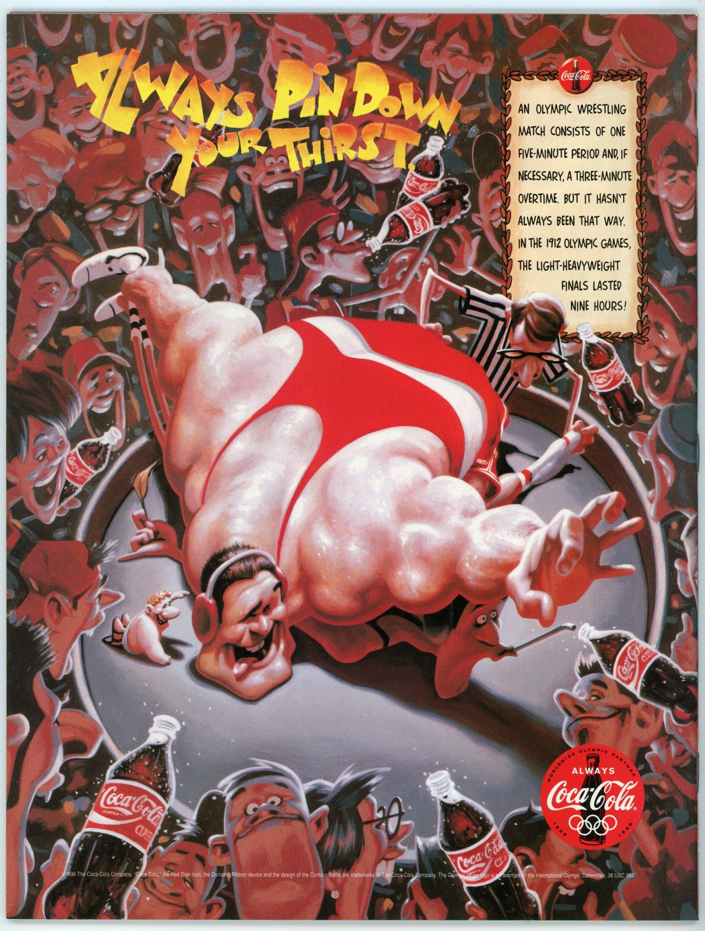 WWF WWE Vintage Wrestling Magazine (May 1996) Jake "The Snake" Roberts Cover