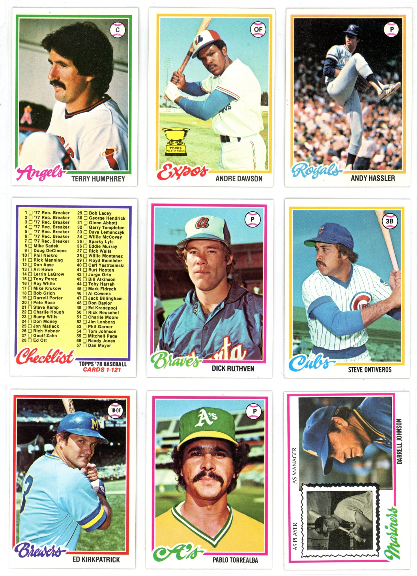 1978 Topps Baseball Card Complete Set (726 Cards) Eddie Murray Rookie Looks Incredible!