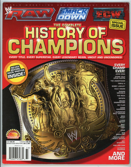 WWE Presents The Complete History of Champions Wrestling Magazine (2007) Special Issue