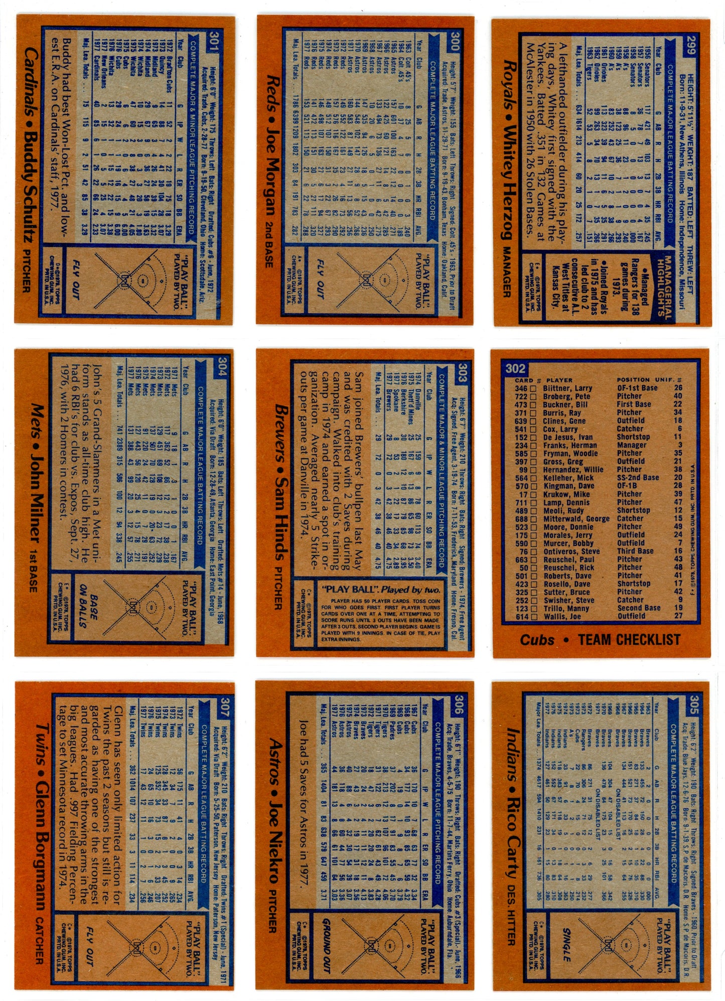 1978 Topps Baseball Card Complete Set (726 Cards) Eddie Murray Rookie Looks Incredible!
