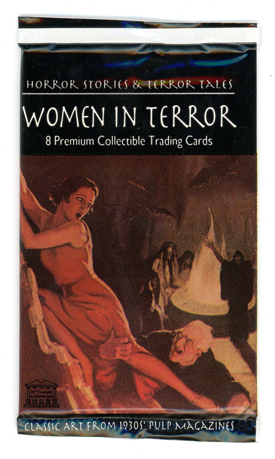 1993 21st Century Archives Women in Terror Trading Card Pack (8 Cards)
