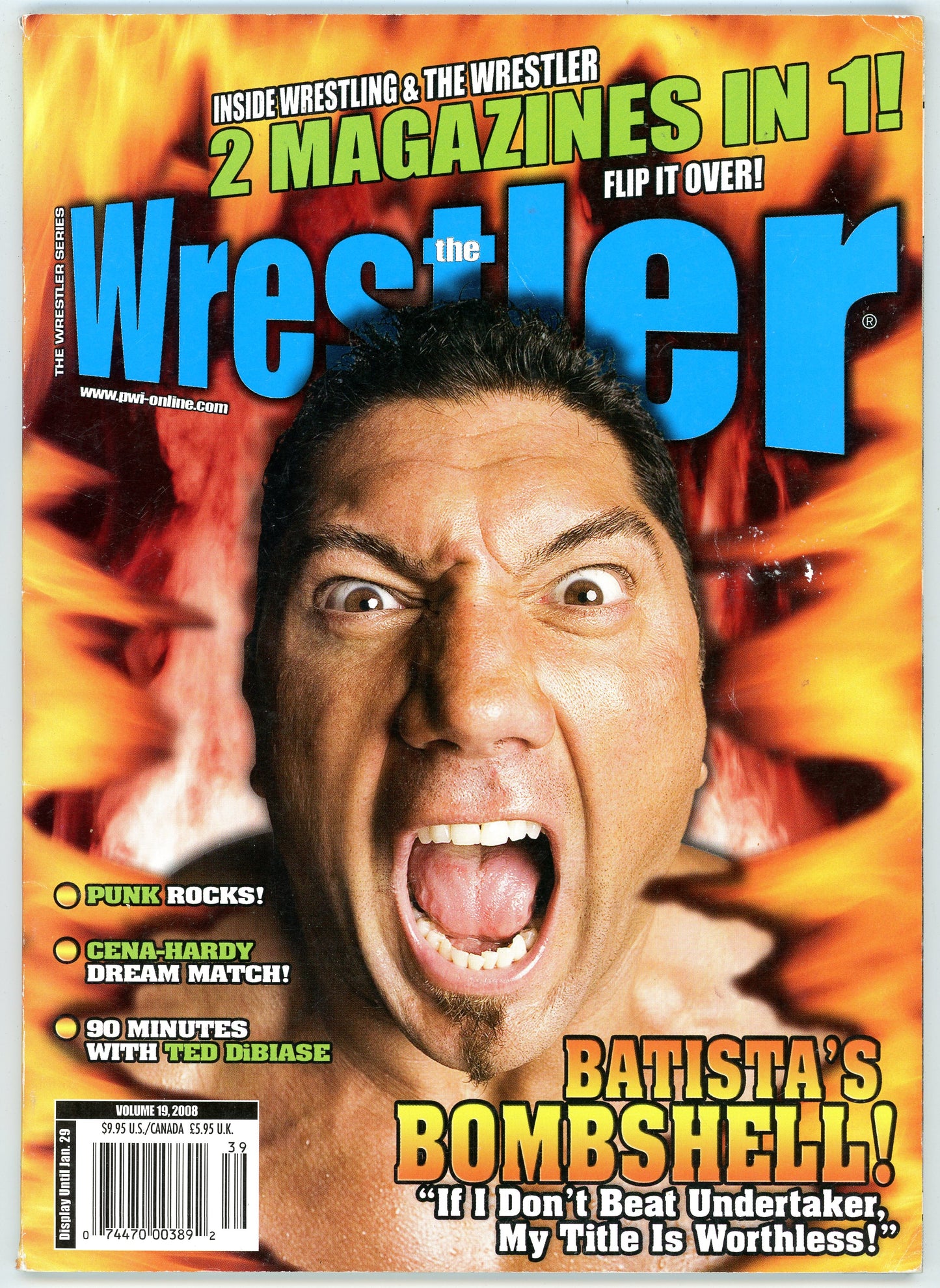 Inside Wrestling/The Wrestler Magazine (2008) Two Issues in One