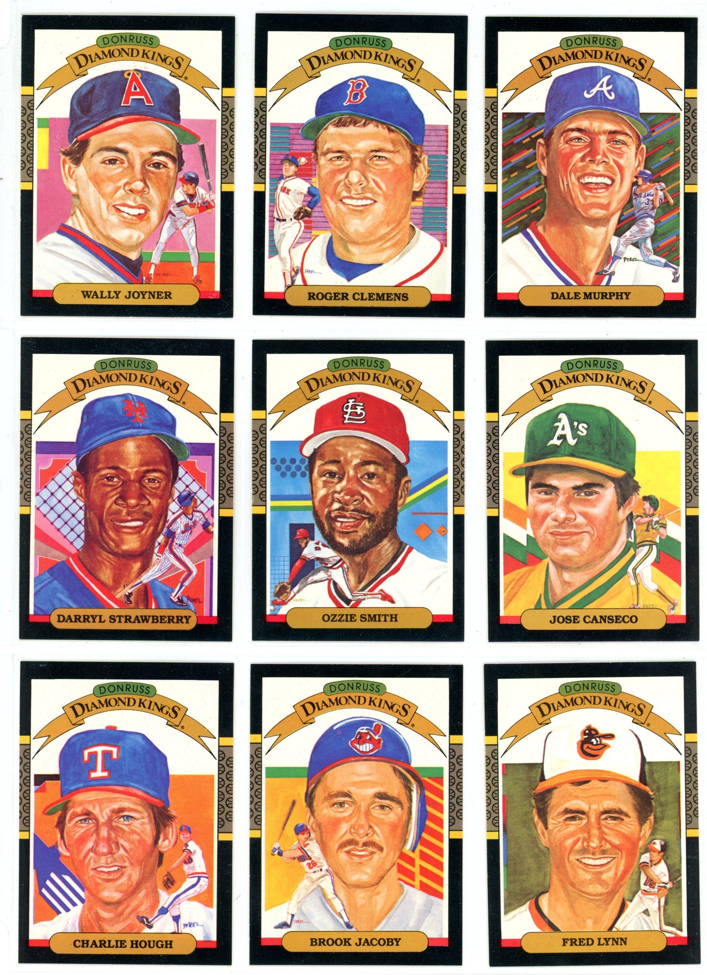 1987 Leaf Baseball Card Complete Set (264 Cards) + Roberto Clemente Puzzle Maddux, Bo Jackson Rookie High Grade!