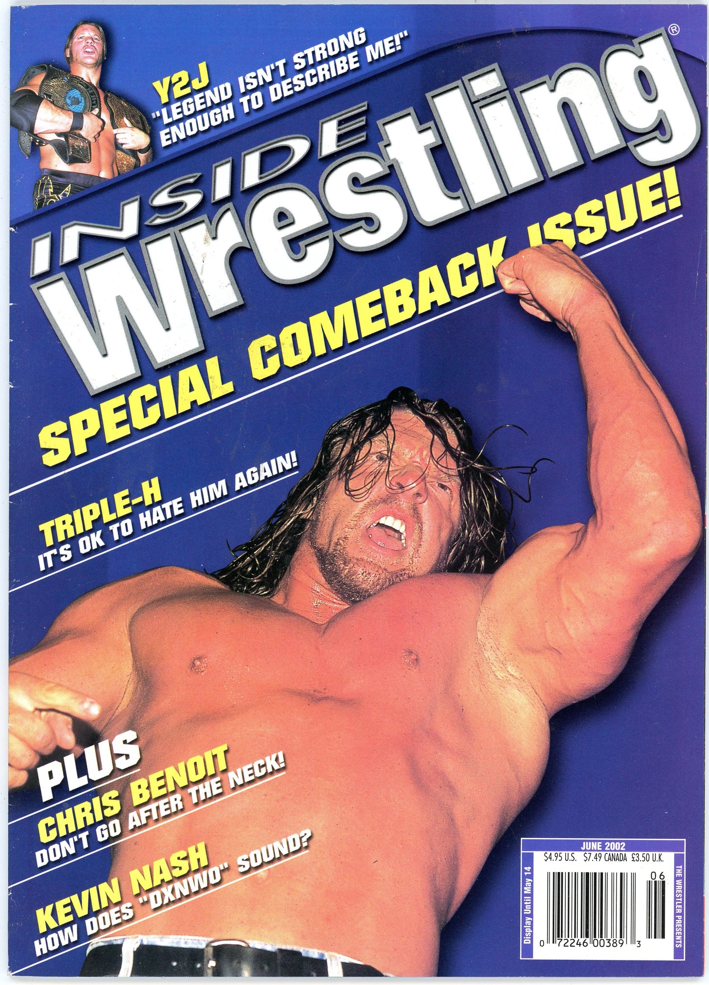 Inside Wrestling Vintage Magazine (June, 2002) Special Comeback Issue