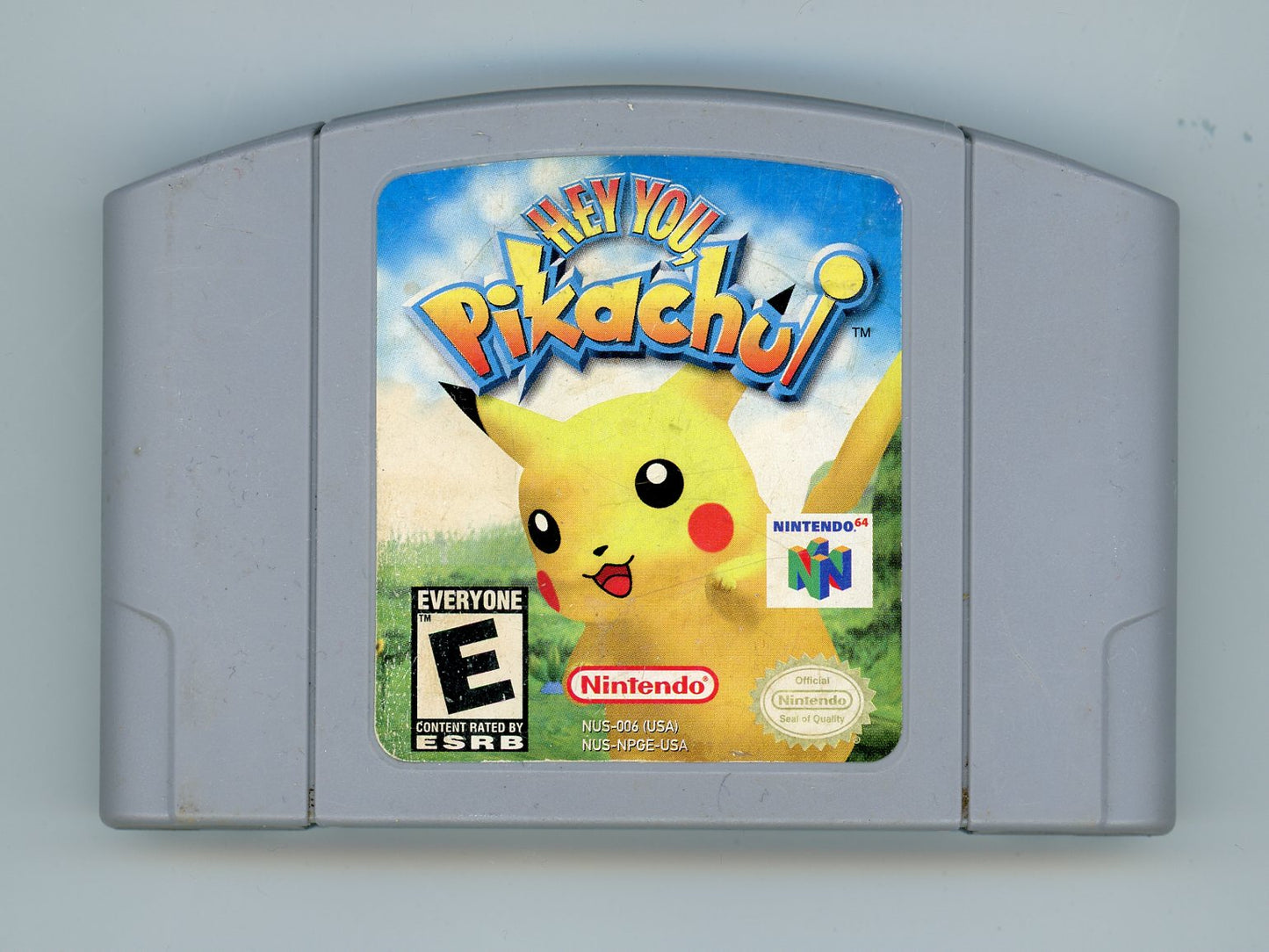 1998 Hey You, Pikachu! N64 Video Game Cartridge