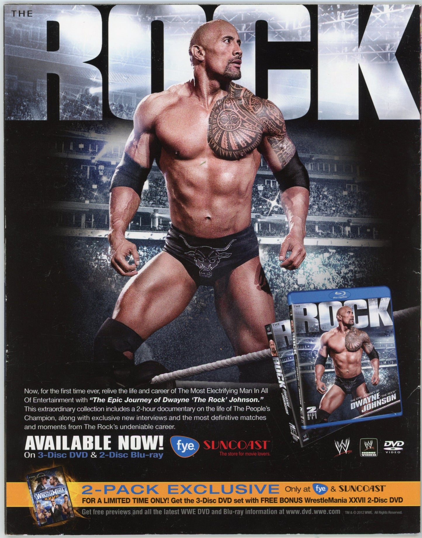 WWE Wrestling Magazine (March 2012) WrestleMania Cover #3 of 4