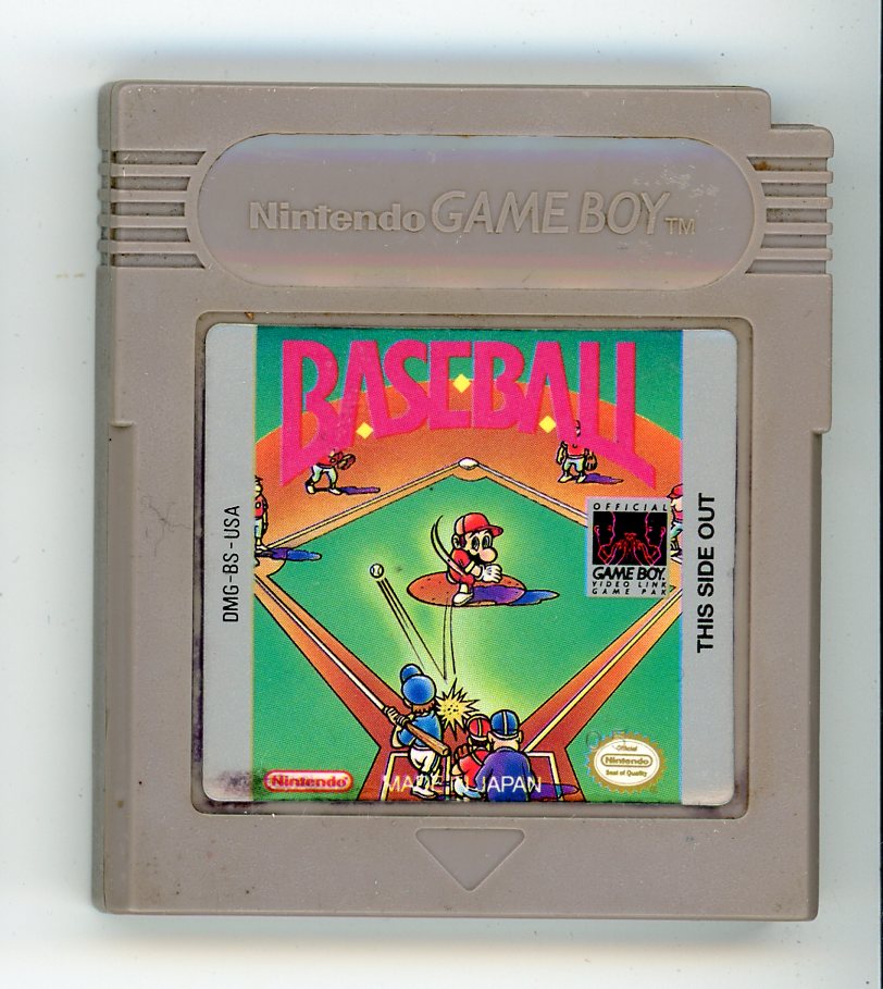 1993 Nintendo Baseball Game Boy Video Game Cartridge