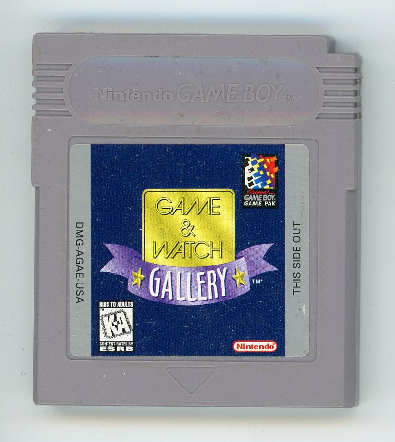 1993 Nintendo Game & Watch Gallery Game Boy Video Game Cartridge