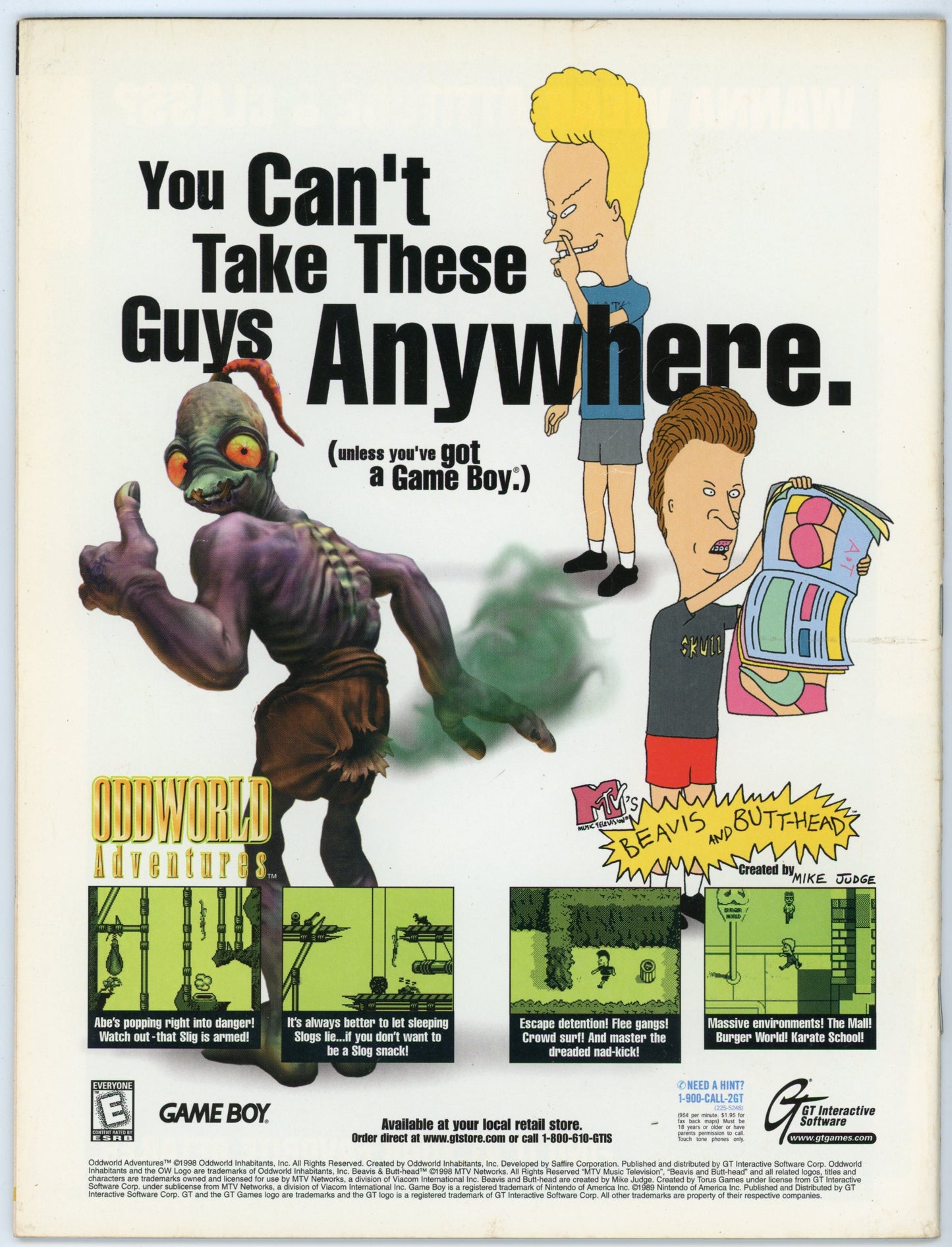 WWF WWE Vintage Wrestling Magazine (January 1999) The Rock Cover