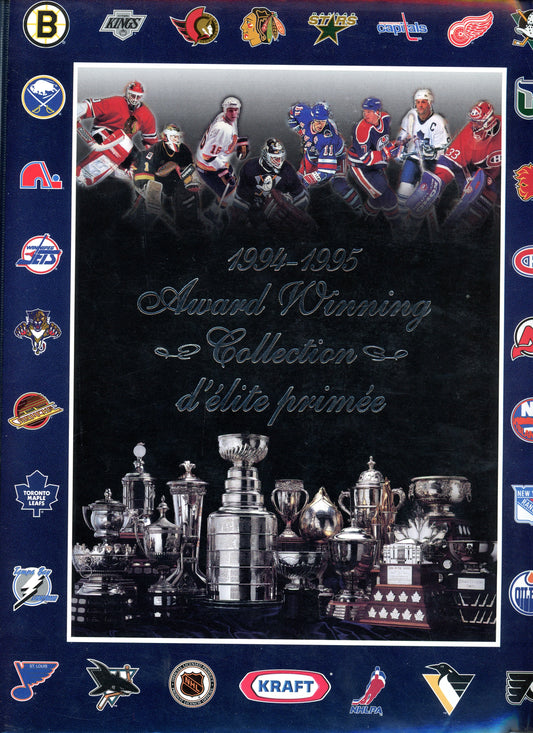 1994/95 Kraft NHL Hockey Card Award Winning Collection Complete Master Set in Binder