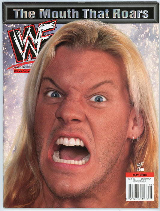 WWF WWE Vintage Wrestling Magazine (May 2000) Chris Jericho Cover