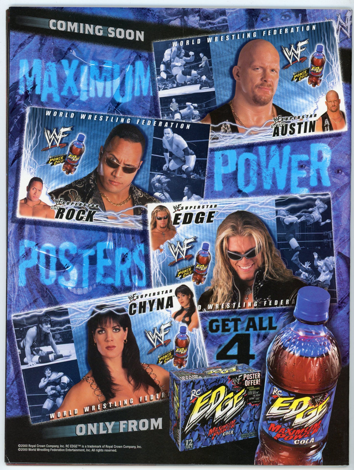 WWF WWE Vintage Wrestling Magazine (May 2000) Chris Jericho Cover