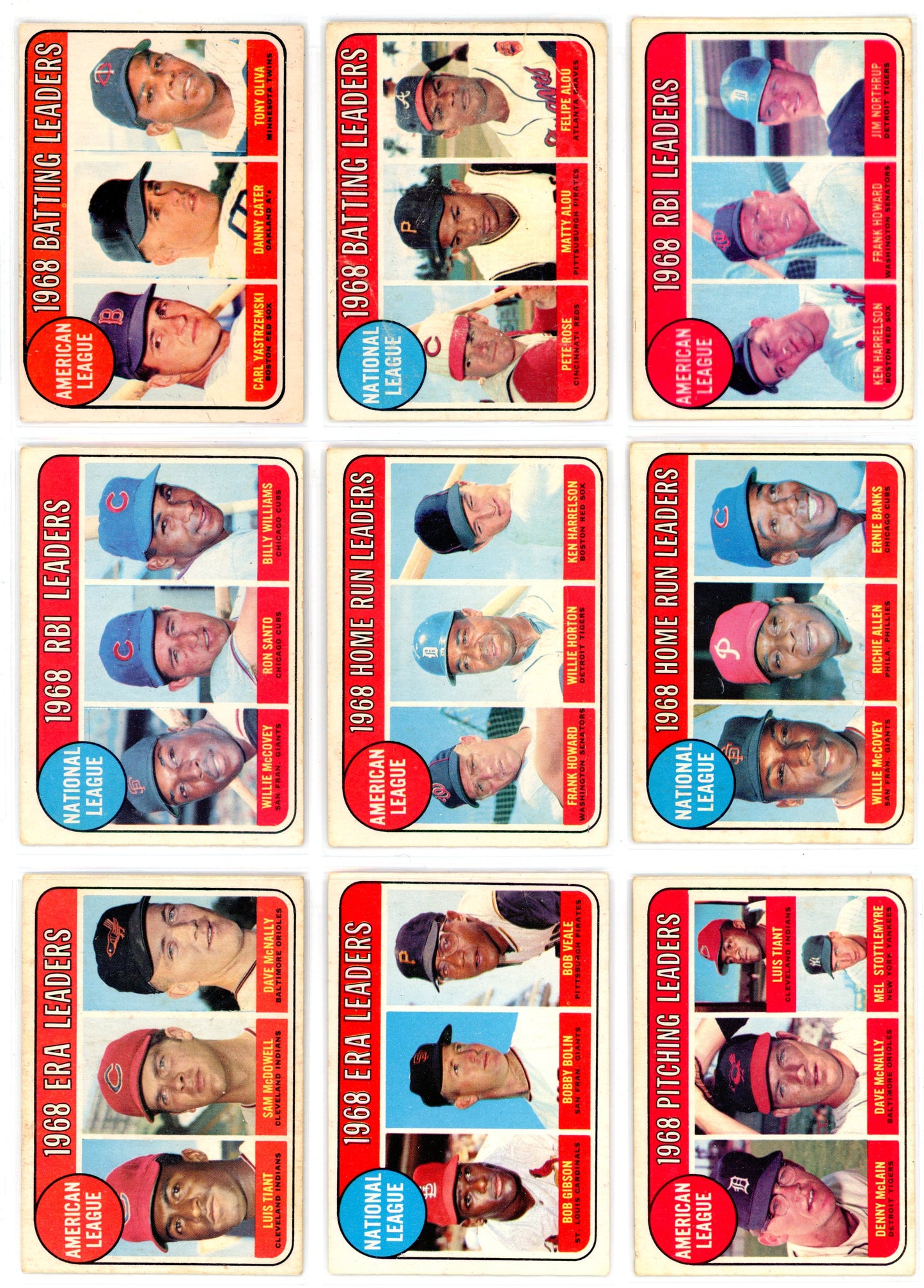 1969 OPC O-Pee-Chee MLB Baseball Complete Set (218 Cards) PR/FAIR Condition Low Grade