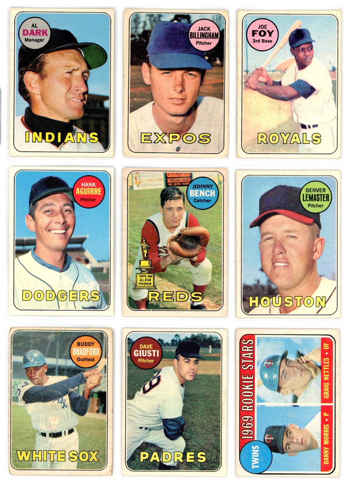1969 OPC O-Pee-Chee MLB Baseball Complete Set (218 Cards) PR/FAIR Condition Low Grade