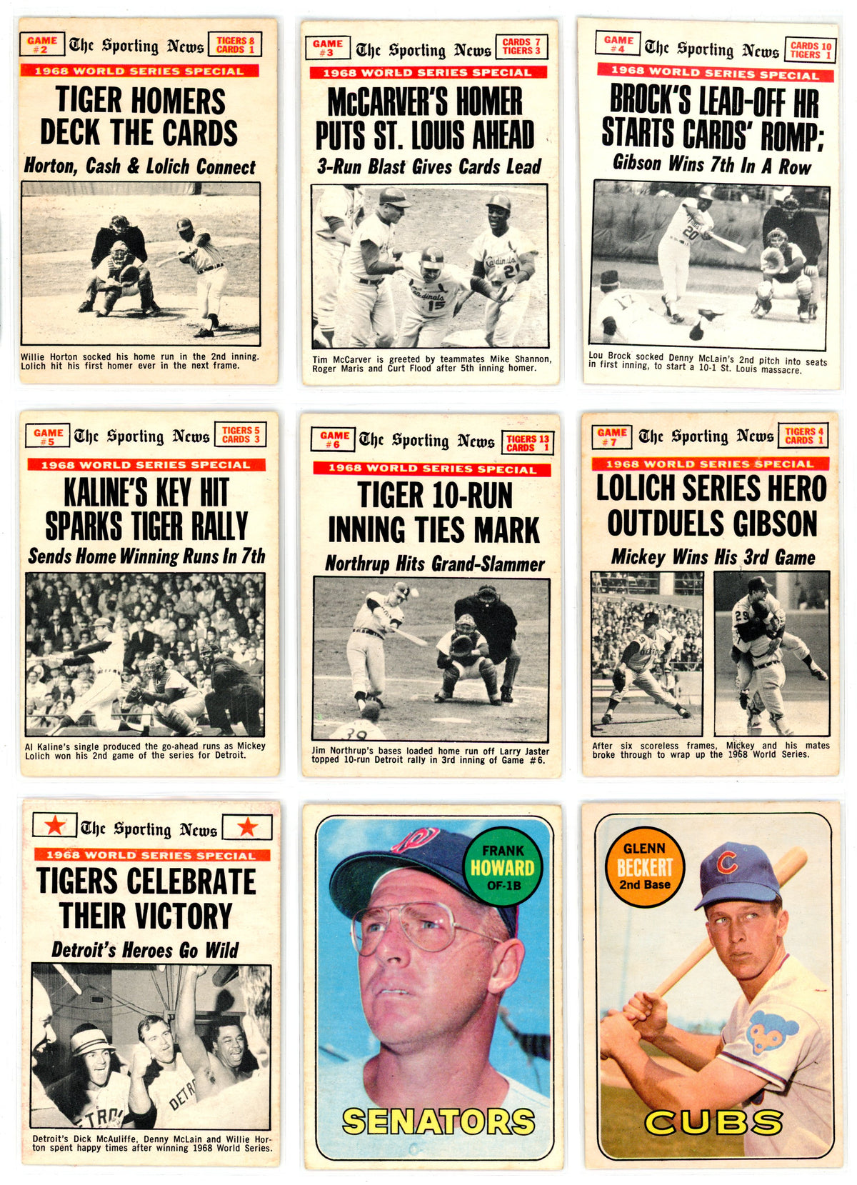 1969 OPC O-Pee-Chee MLB Baseball Complete Set (218 Cards) PR/FAIR Condition Low Grade