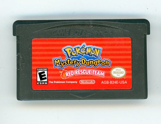 2006 Pokemon Mystery Dungeon: Red Rescue Team Game Boy Advance Video Game Cartridge