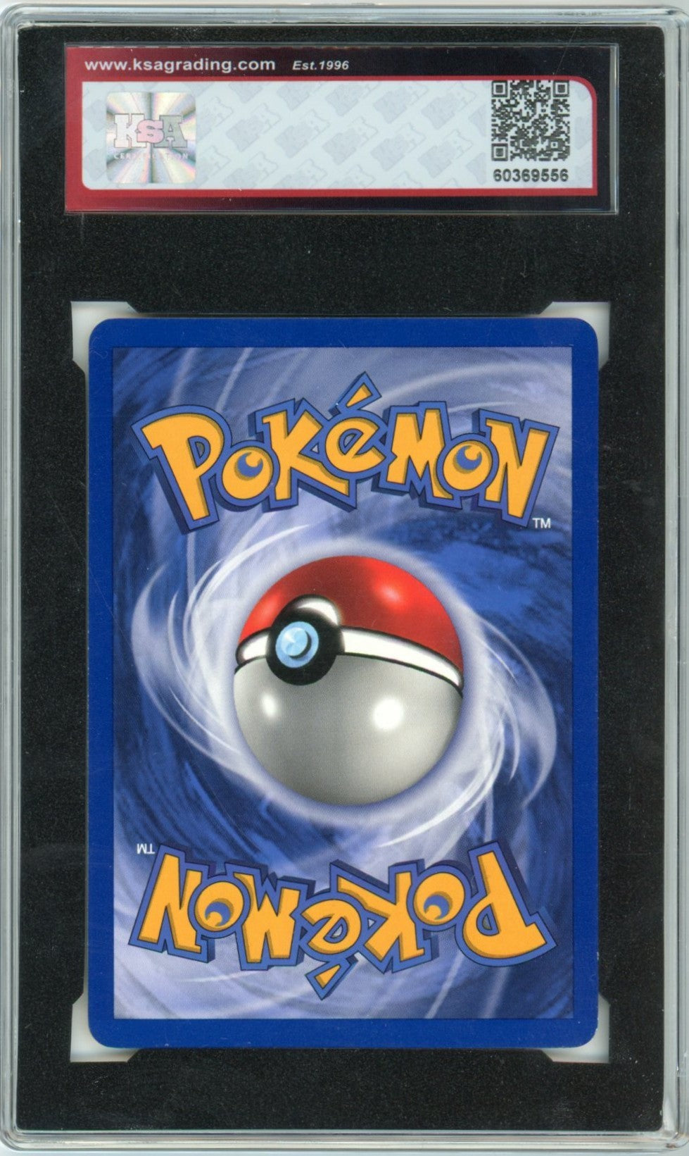 1999 Pokemon Mewtwo Holographic #10 Graded Card KSA 8