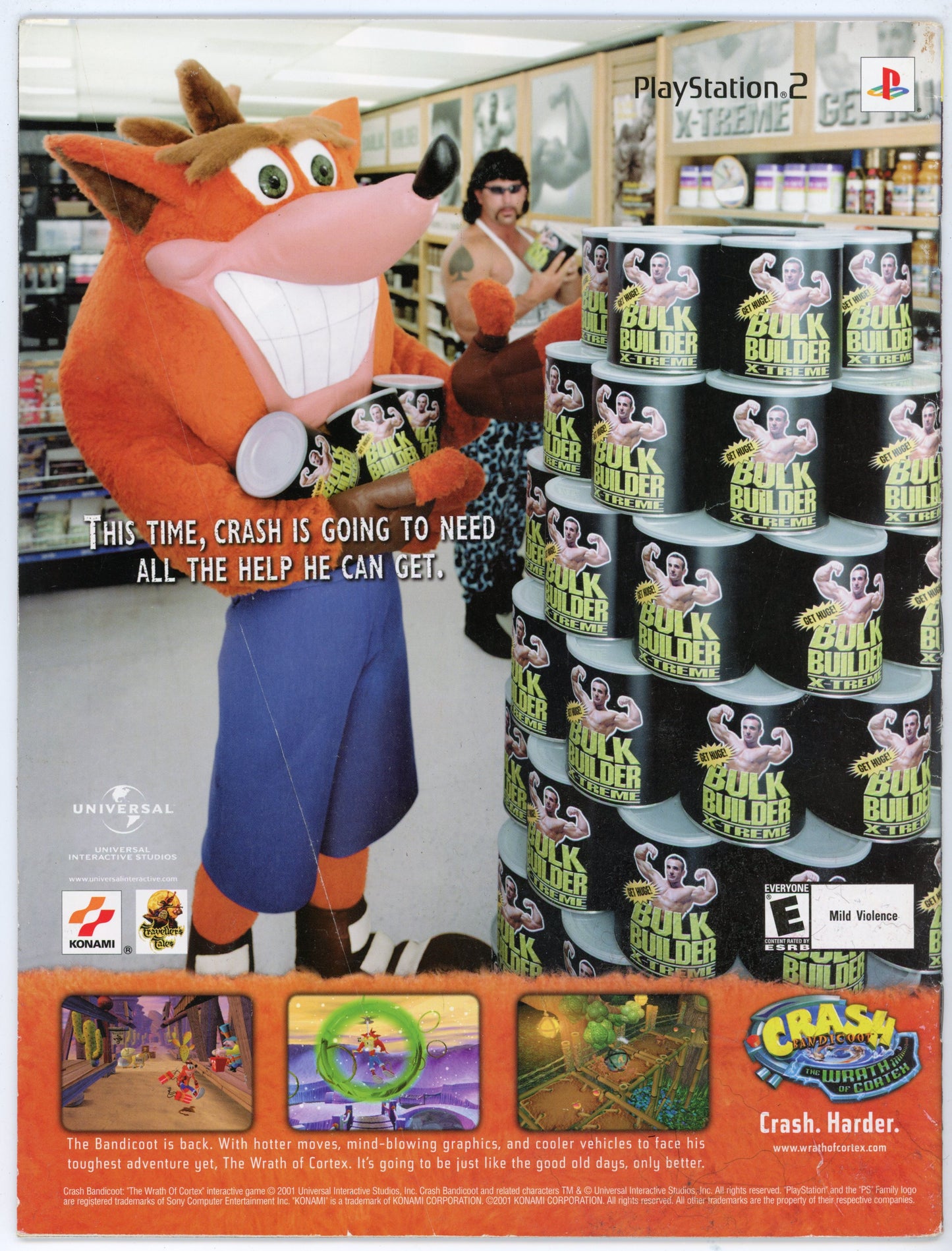 WWF WWE Raw Vintage Wrestling Magazine (November 2001) The Rock Cover