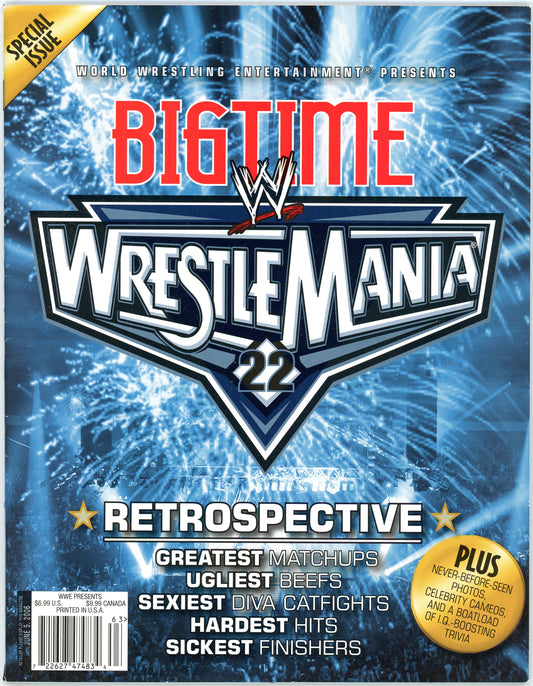 WWE Vintage Wrestling Magazine (June, 2006) Wrestlemania 22 Special Issue