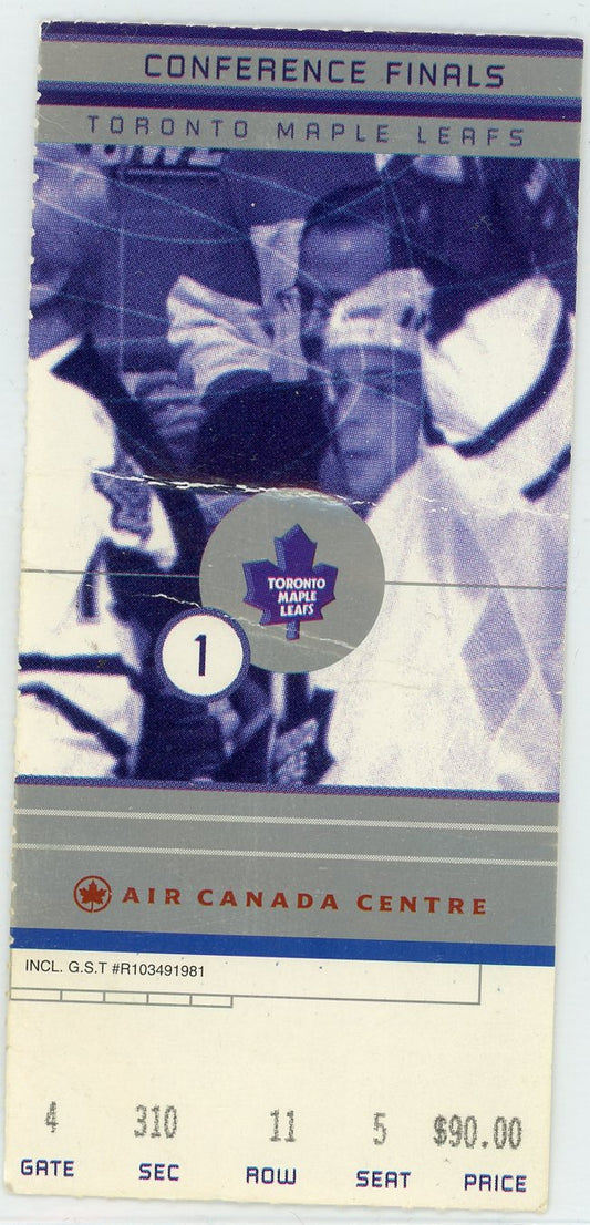 Toronto Maple Leafs Conference Finals Vintage Ticket Stub Air Canada Centre 1990s