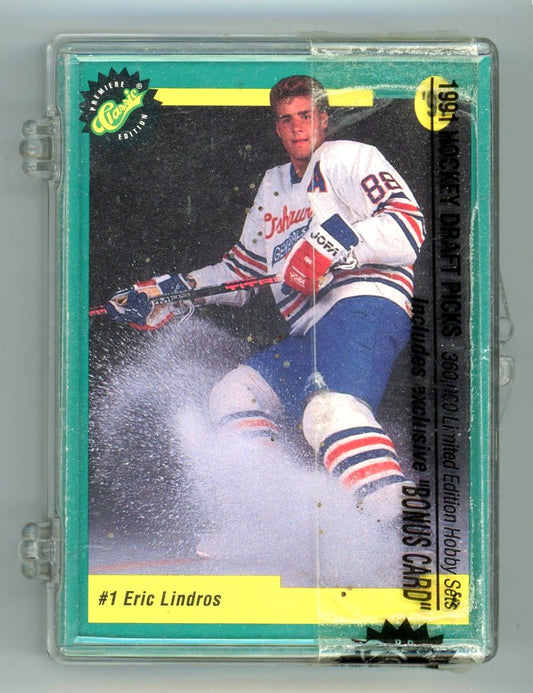 1991 Classic Draft Picks Hockey Card Complete Set (50 Cards) Eric Lindros Rookie