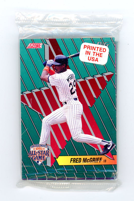 1992 Score San Diego Padre All-Star Game Baseball Card Set Sealed