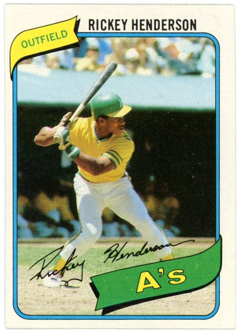 1980 Topps MLB Baseball Complete Set (726 Cards) Rickey Henderson Rookie - Razor Sharp!