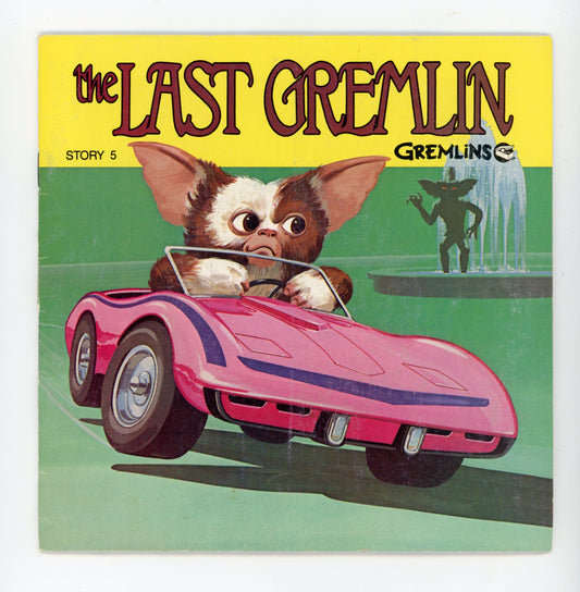 1984 Warner Bros. The Last Gremlin Story 5 33RPM 7" Vintage Vinyl Record and Book