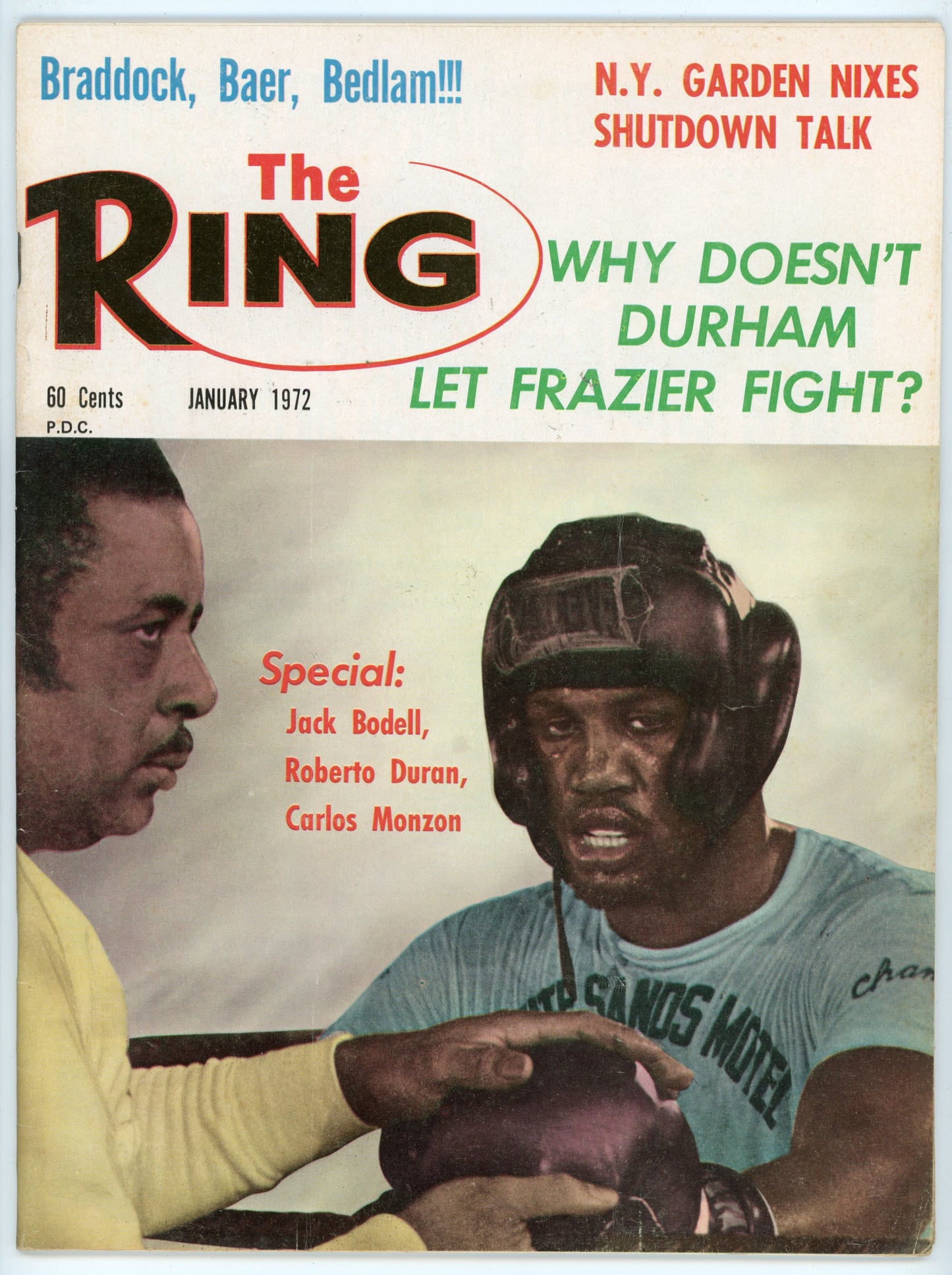 The Ring Vintage Boxing Magazine (January 1972) Joe Frazier
