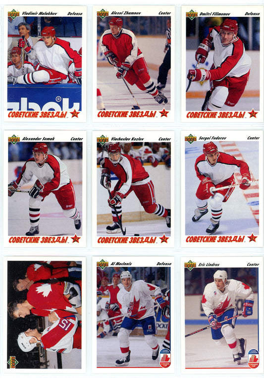 1991/92 Upper Deck NHL Hockey Complete Set (700 Cards)