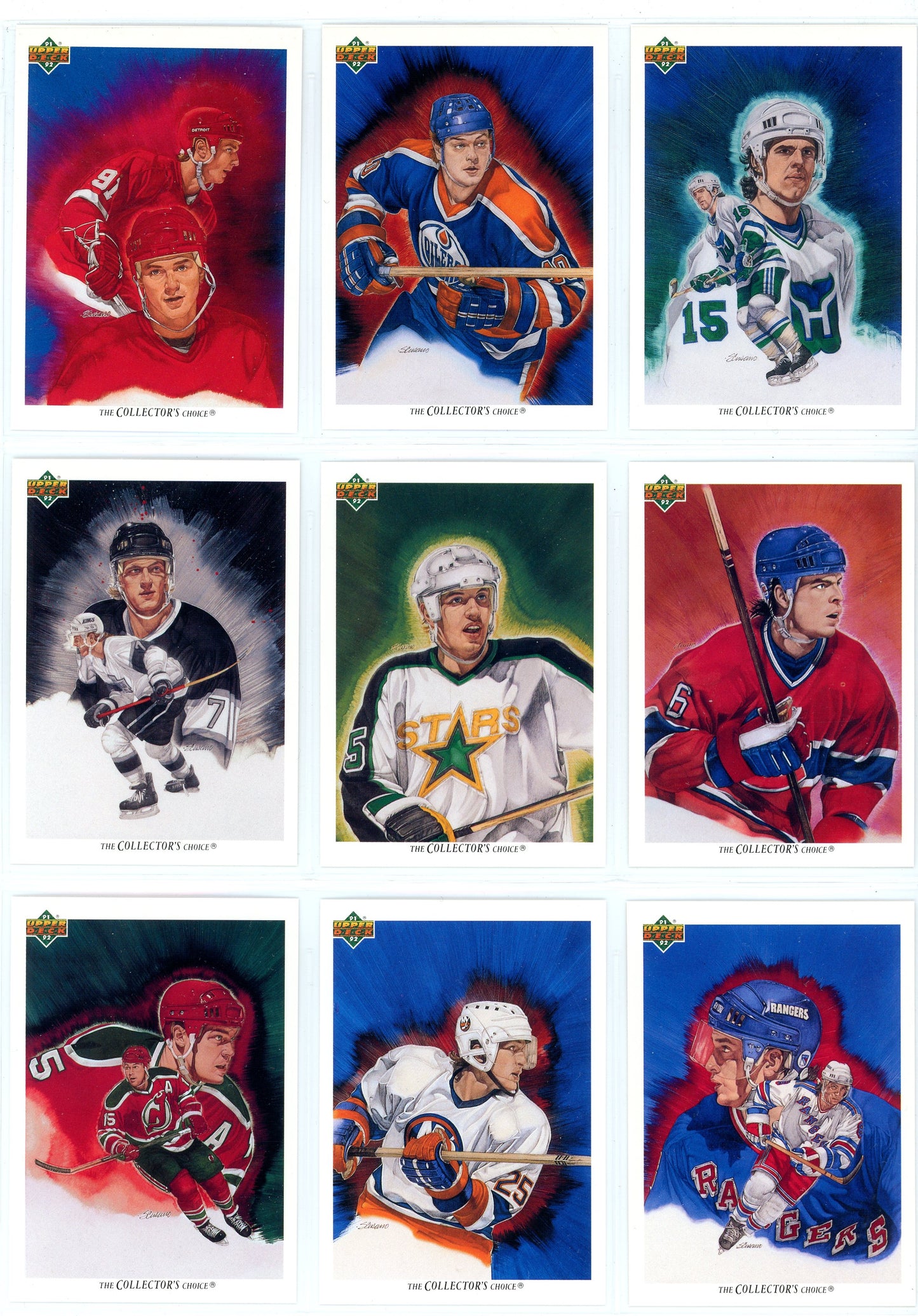 1991/92 Upper Deck NHL Hockey Complete Set (700 Cards)