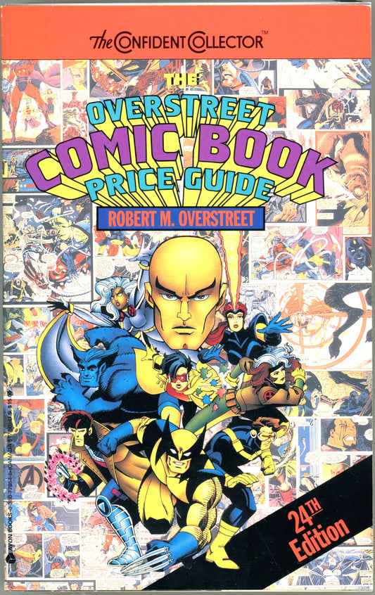 1994/95 The Confident Collector Overstreet Comic Book Price Guide 24th Edition Vintage Book
