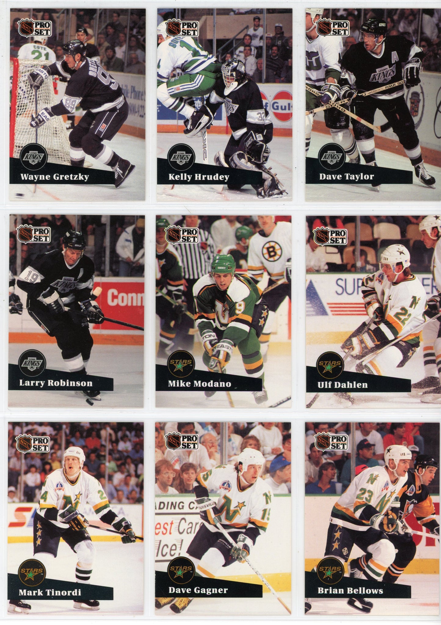 1991/92 Pro Set NHL Hockey Card Complete Set (345 Cards) French Extremely Rare