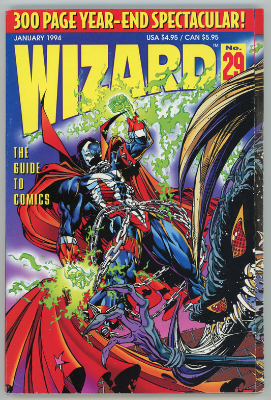 Wizard Comics Guide Magazine (January, 1994) Spawn Issue #29