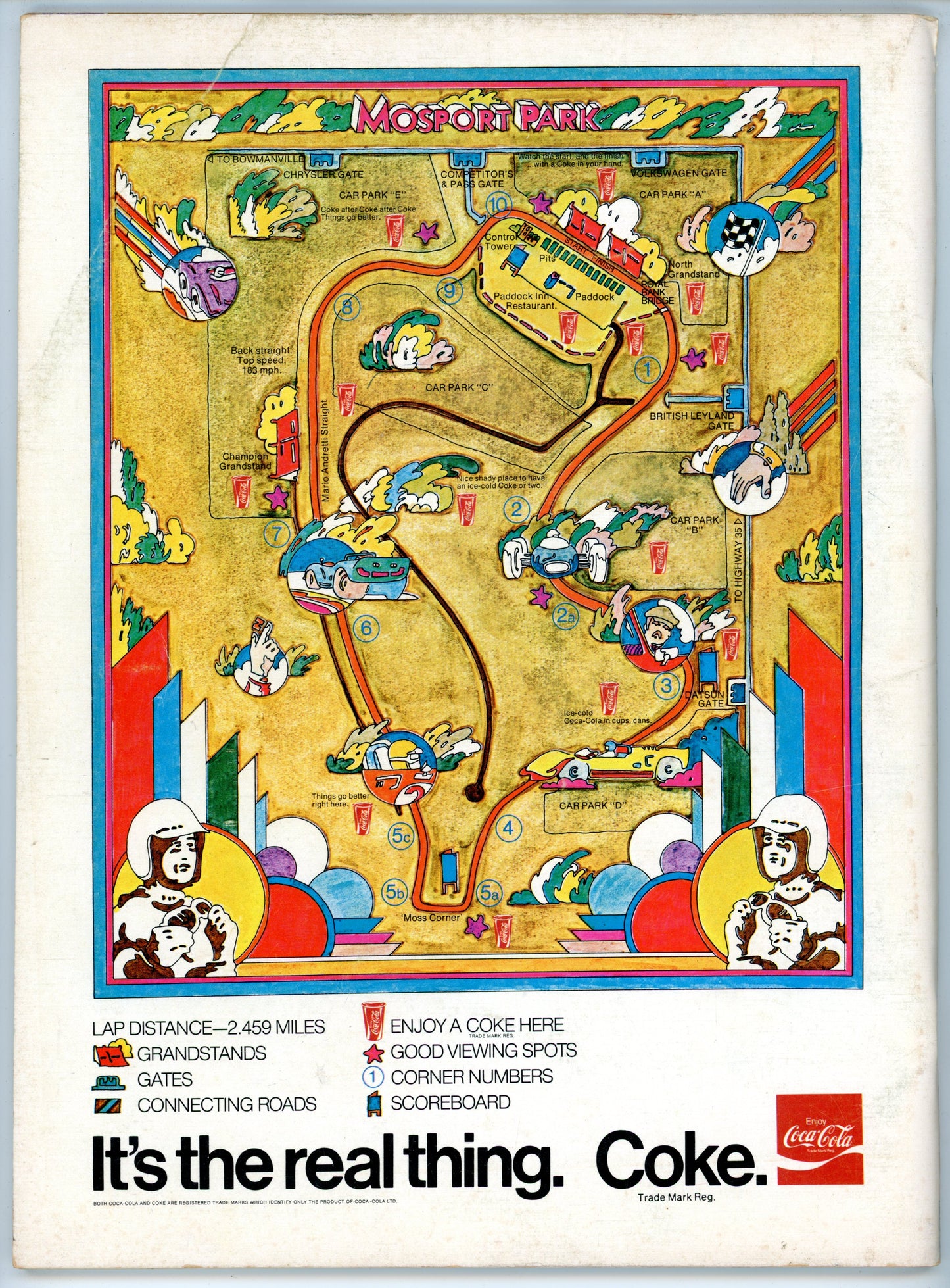 Mosport Competition Magazine Vol. 3 Issue 7 (June 11-13, 1971) Labatt's Blue Trophy Can-Am Challenge Race