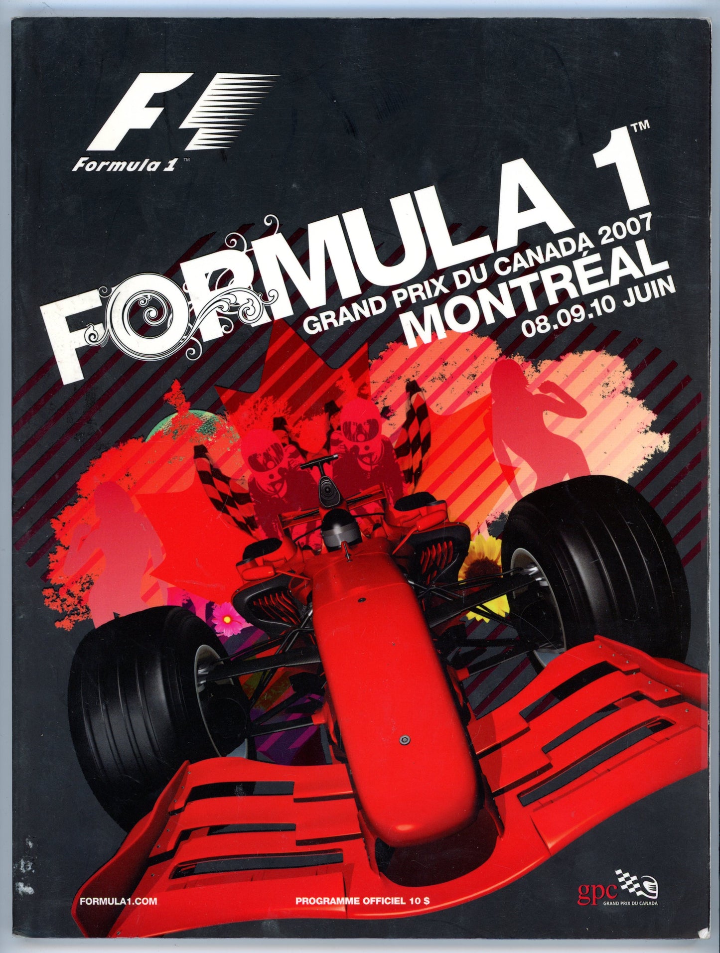 Formula 1 Vintage Official Racing Program (June 8-10, 2007) Grand Prix du Canada Montreal