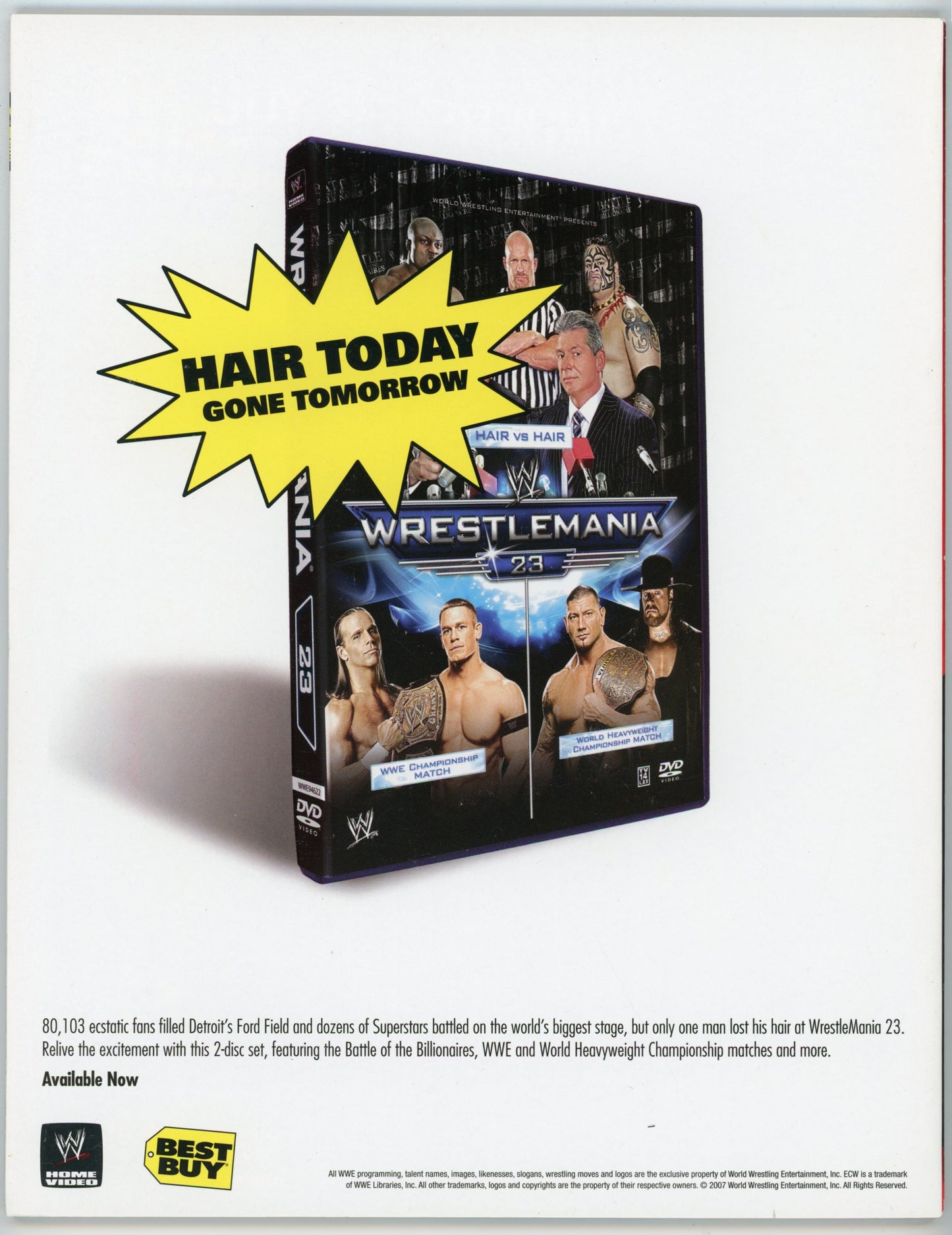 WWE Presents Complete History of Champions Wrestling Magazine (2007) Special Issue