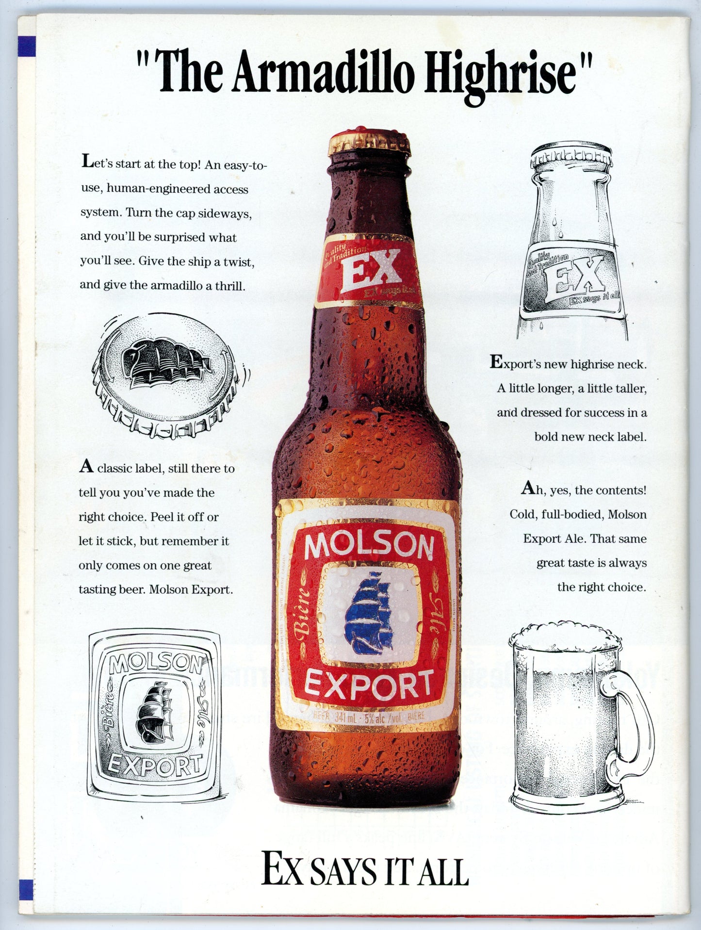 Indy Car Molson Export Vintage Official Racing Program (July 17-19, 1992) Molson Indy Exhibition Place Toronto
