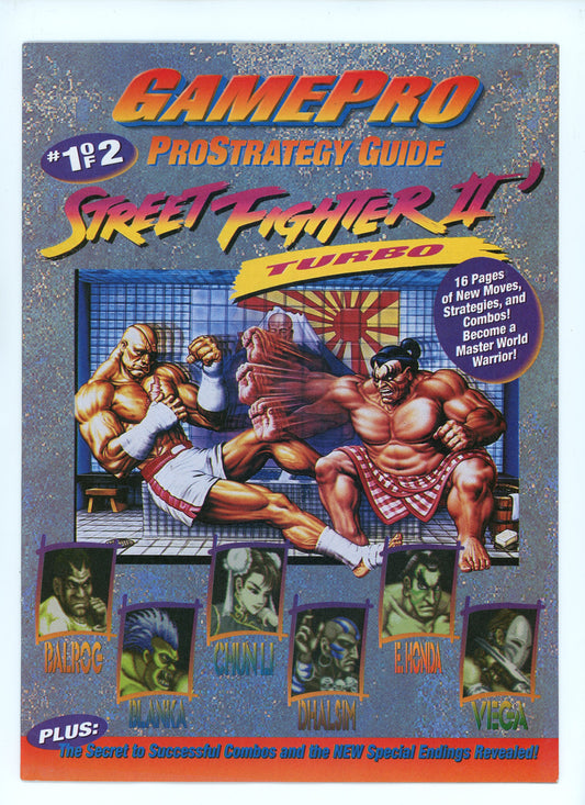 GamePro ProStrategy Guide 1 (September, 1993) Street Fighter II