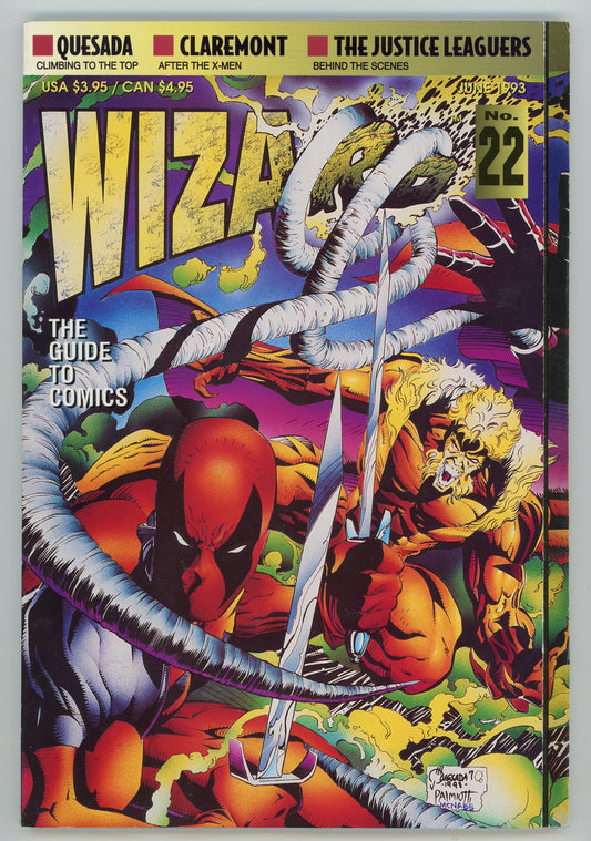 Wizard Comics Guide Magazine (June, 1993) Deadpool Issue #23