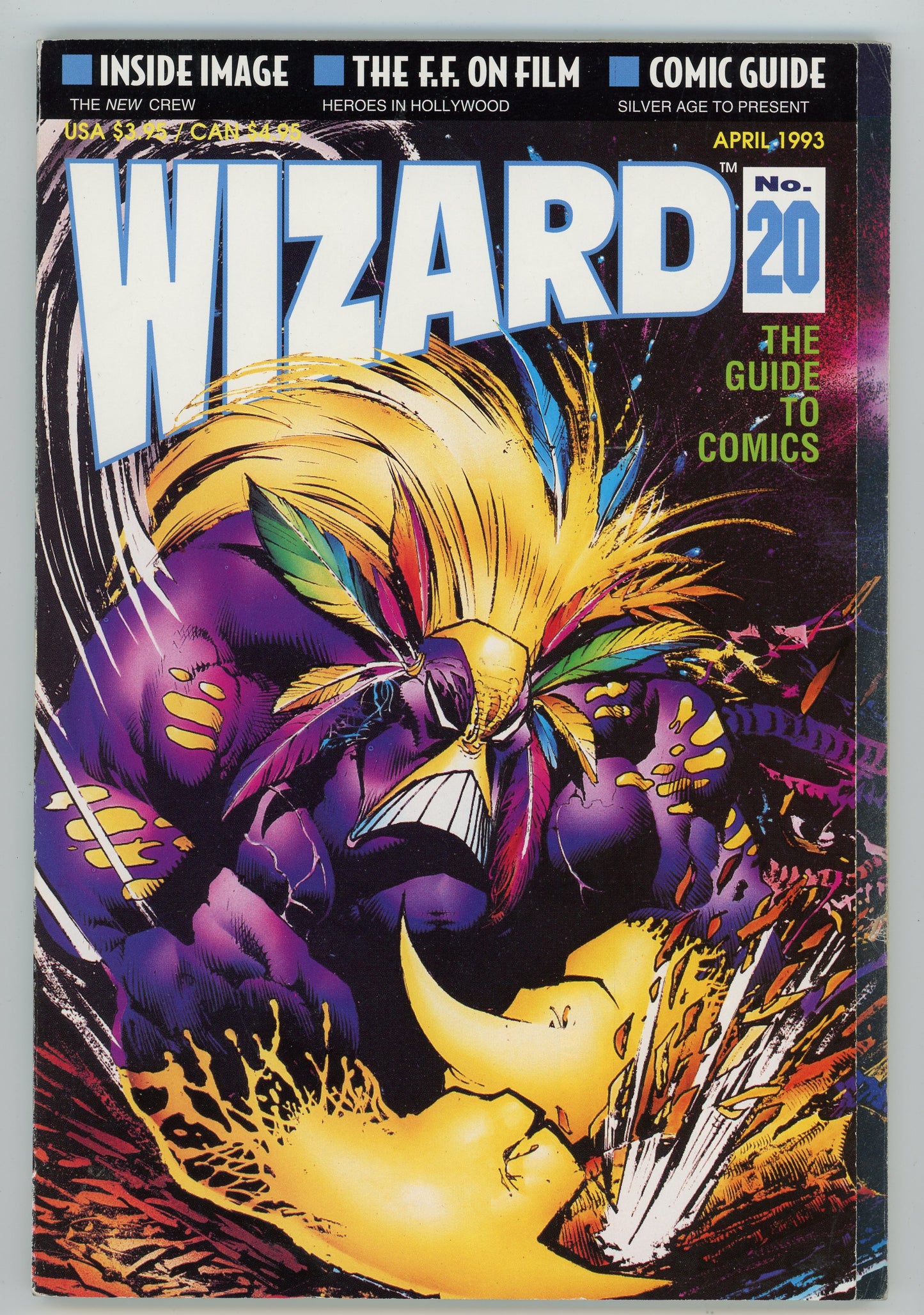 Wizard Comics Guide Magazine (April, 1993) Issue #20