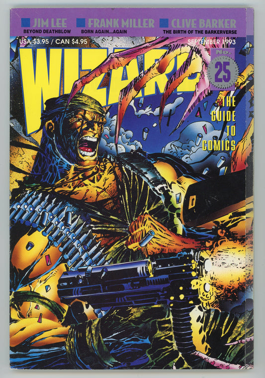 Wizard Comics Guide Magazine (September, 1993) Deathblow Issue #25