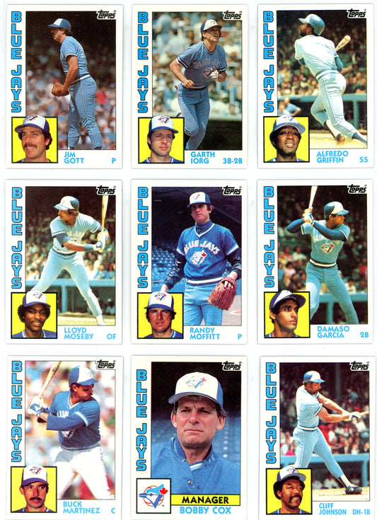 1984 Topps Vintage Toronto Blue Jays Team Set (28 Cards)