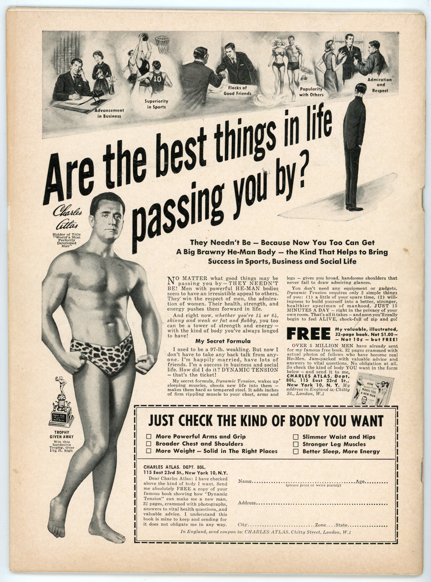 The Ring Vintage Boxing Magazine (November 1964) 20 Years of TV Boxing