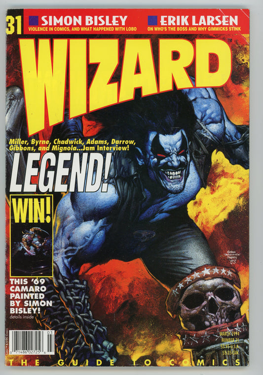 Wizard Comics Guide Magazine (March, 1994) Legend Issue #31