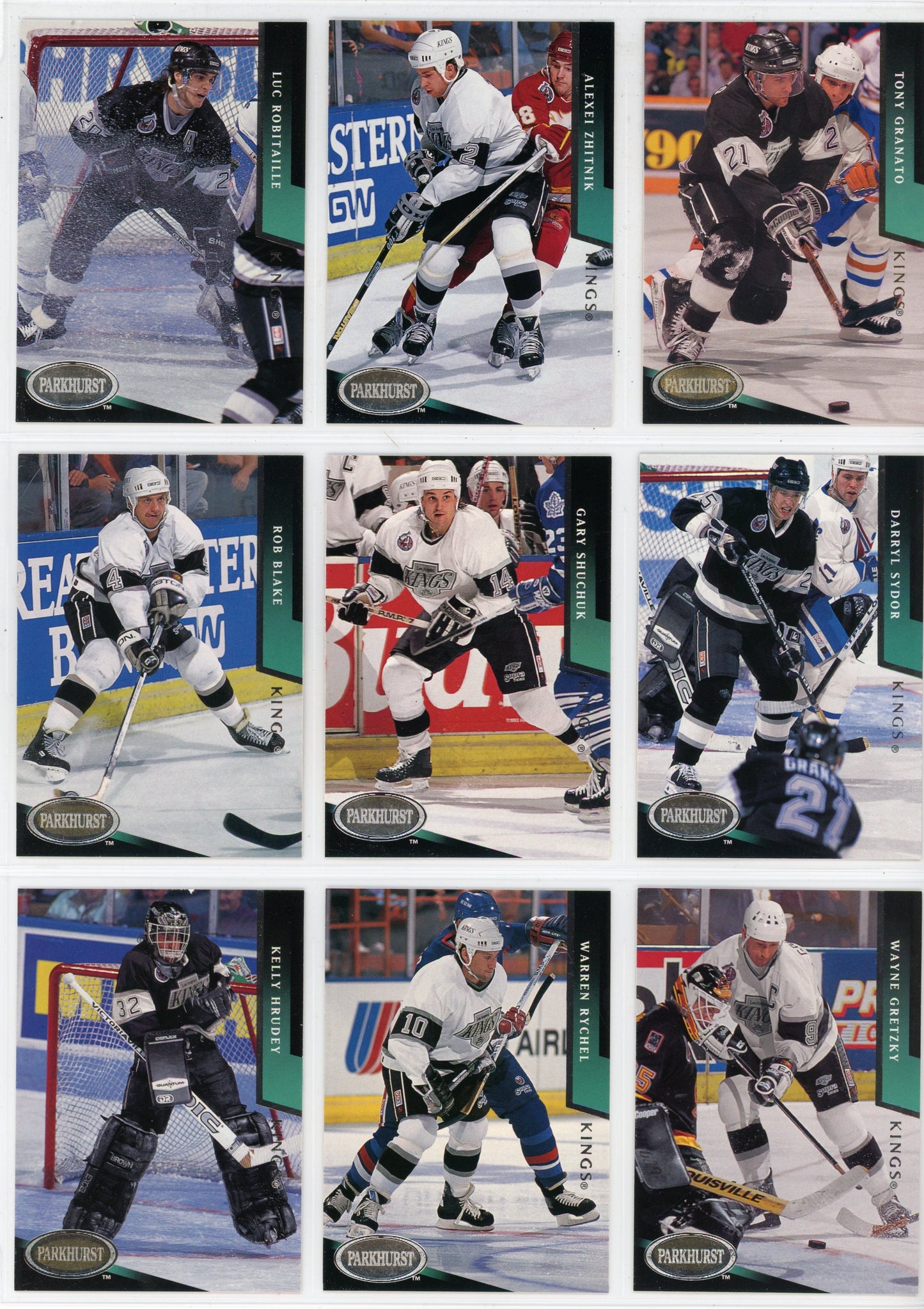1993/94 Parkhurst NHL Hockey Card Series One Set (270 Cards)