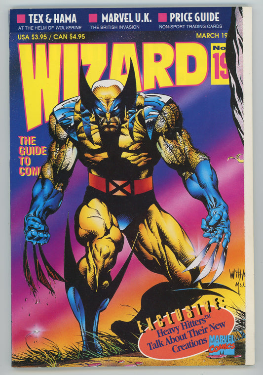 Wizard Comics Guide Magazine (March, 1993) Wolverine