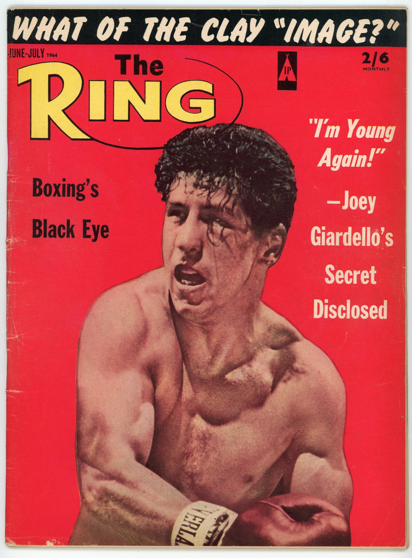 The Ring Vintage Boxing Magazine (June 1964) Joey Giardello Cover