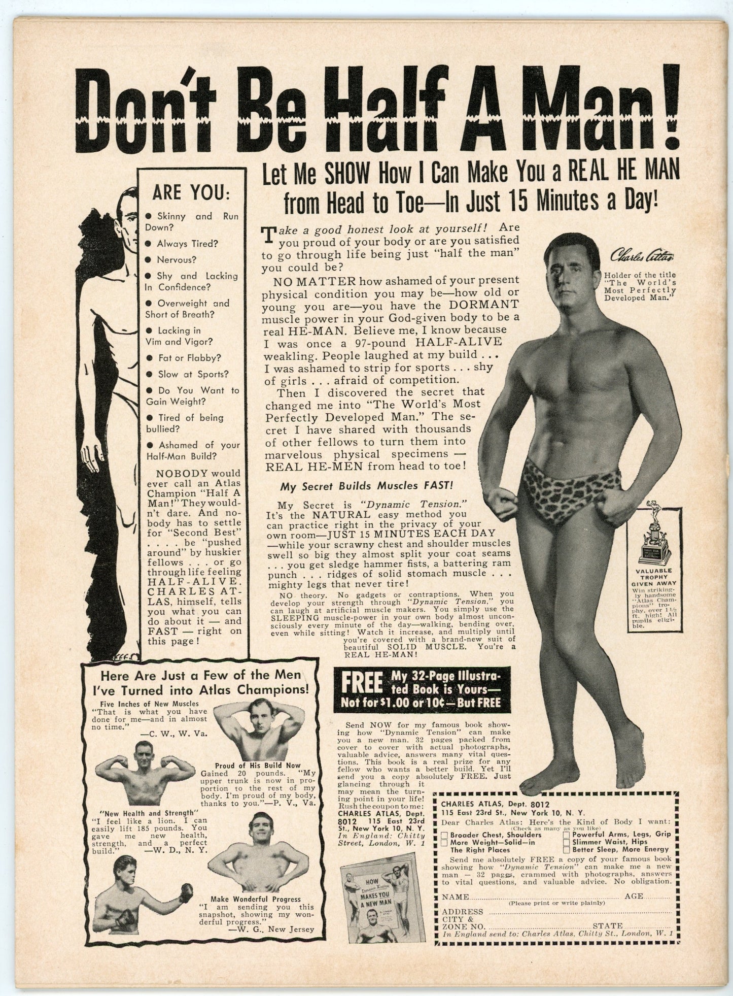 The Ring Vintage Boxing Magazine (December 1963) Joey Giardello Cover